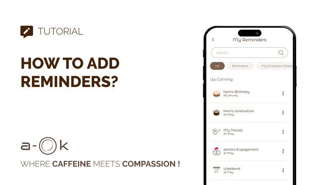 How to Add Reminders?